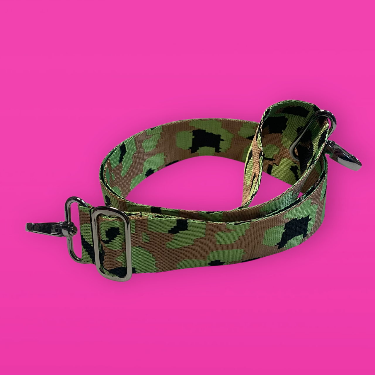 Gurt Leo Braun/Neongrün