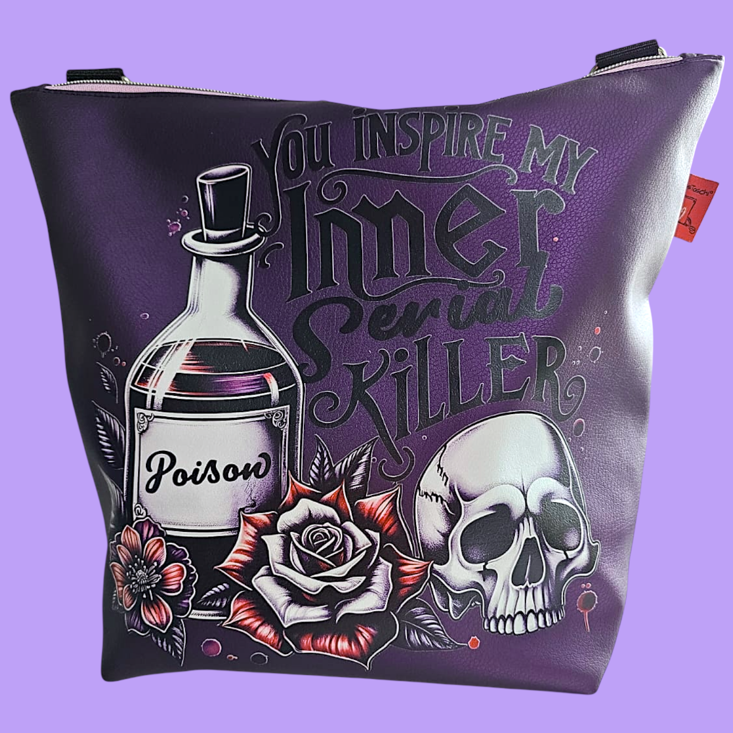 GassiTaschi® Barry #017 Lila metalllic Serial Killer