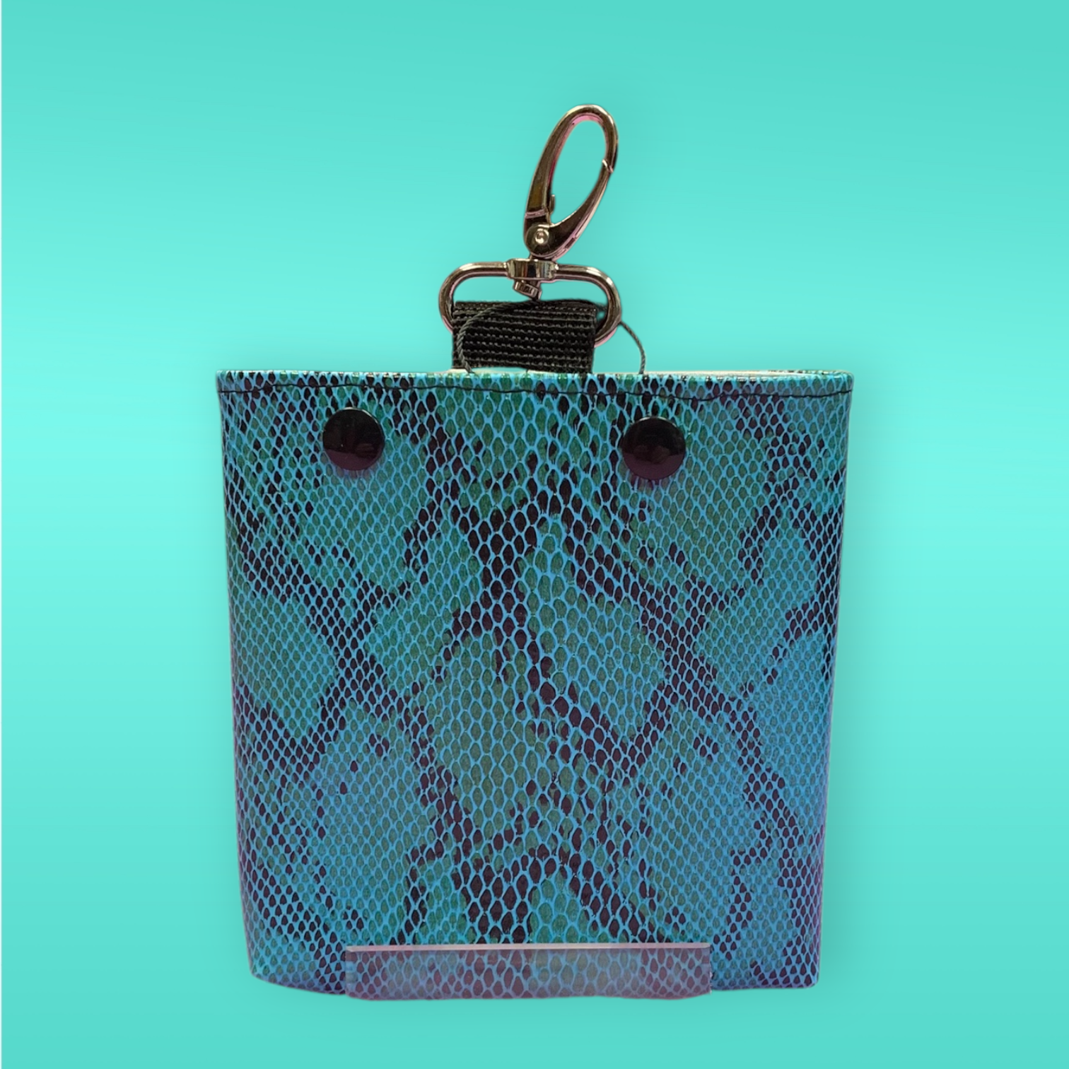 MiniFutterbeutel K + D #136 Snake türkis