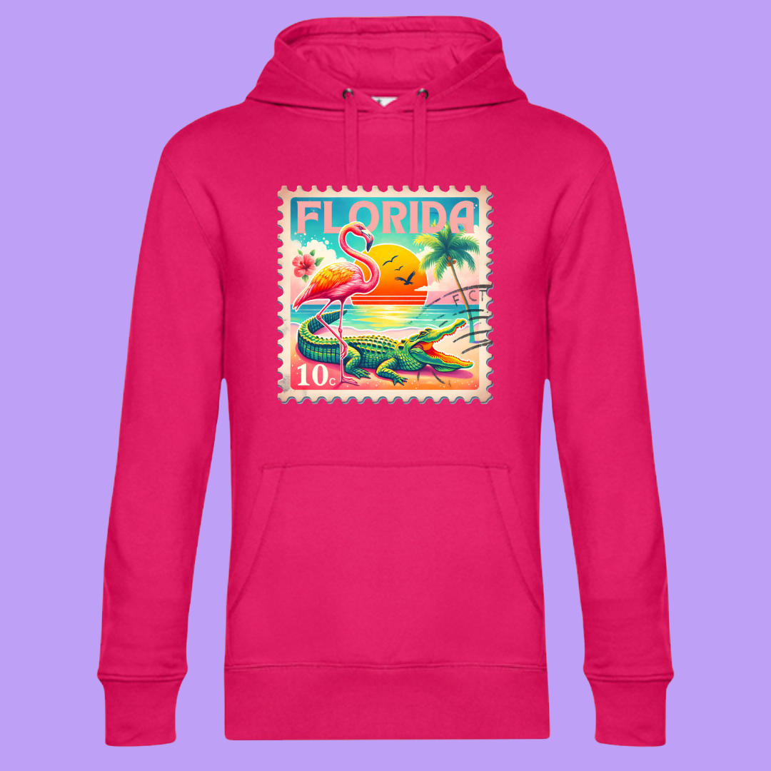 Hoodie Florida Pink Größe 2XL