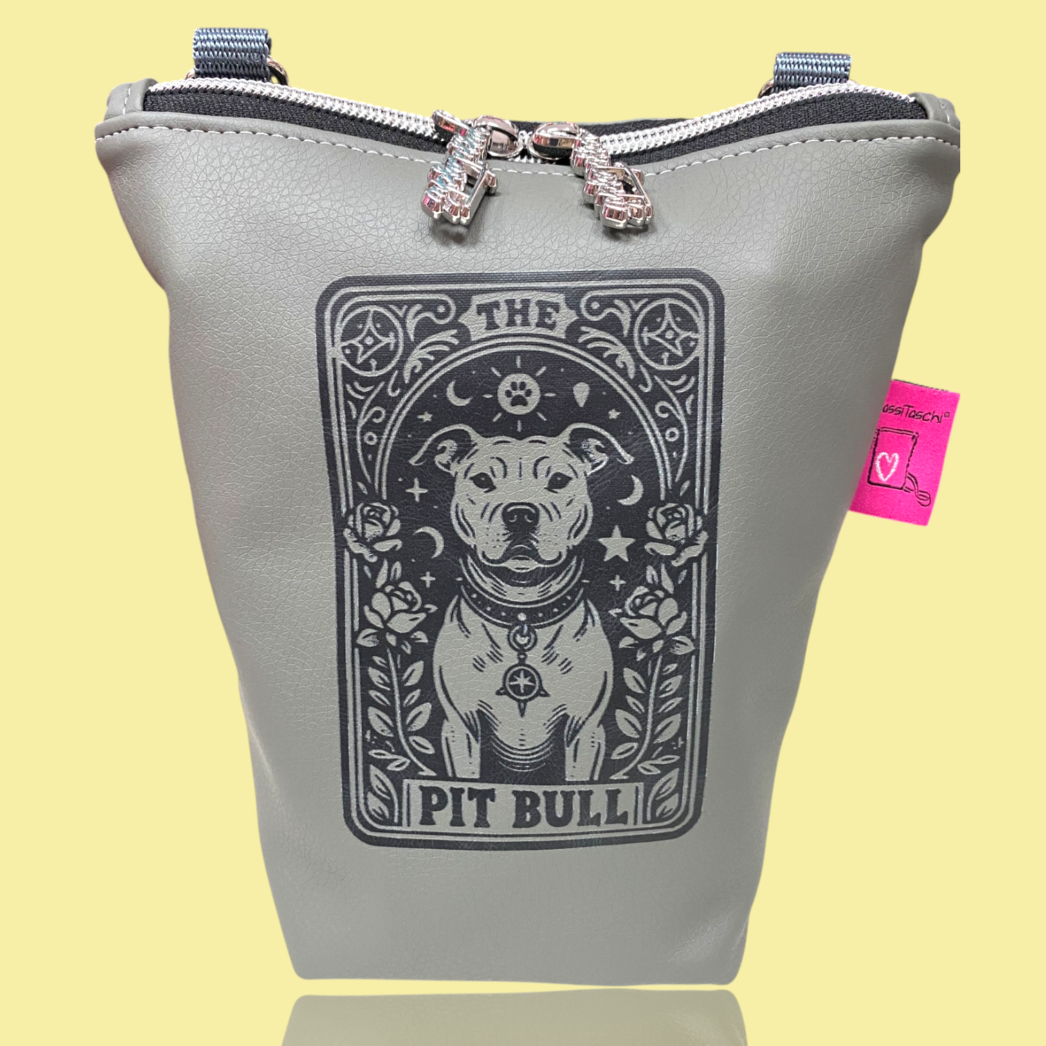GassiTaschi® #015 Dunkelgrau Pitbull Tarot