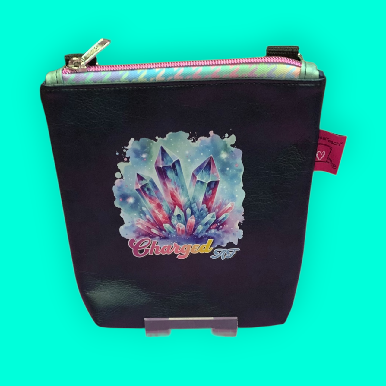 All-In GassiTaschi® mit D-Ringen #103 Dunkelblau meliert