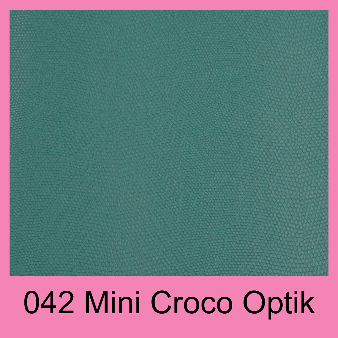 GassiTaschi® Shopper #042 Mint Croco Optik Love