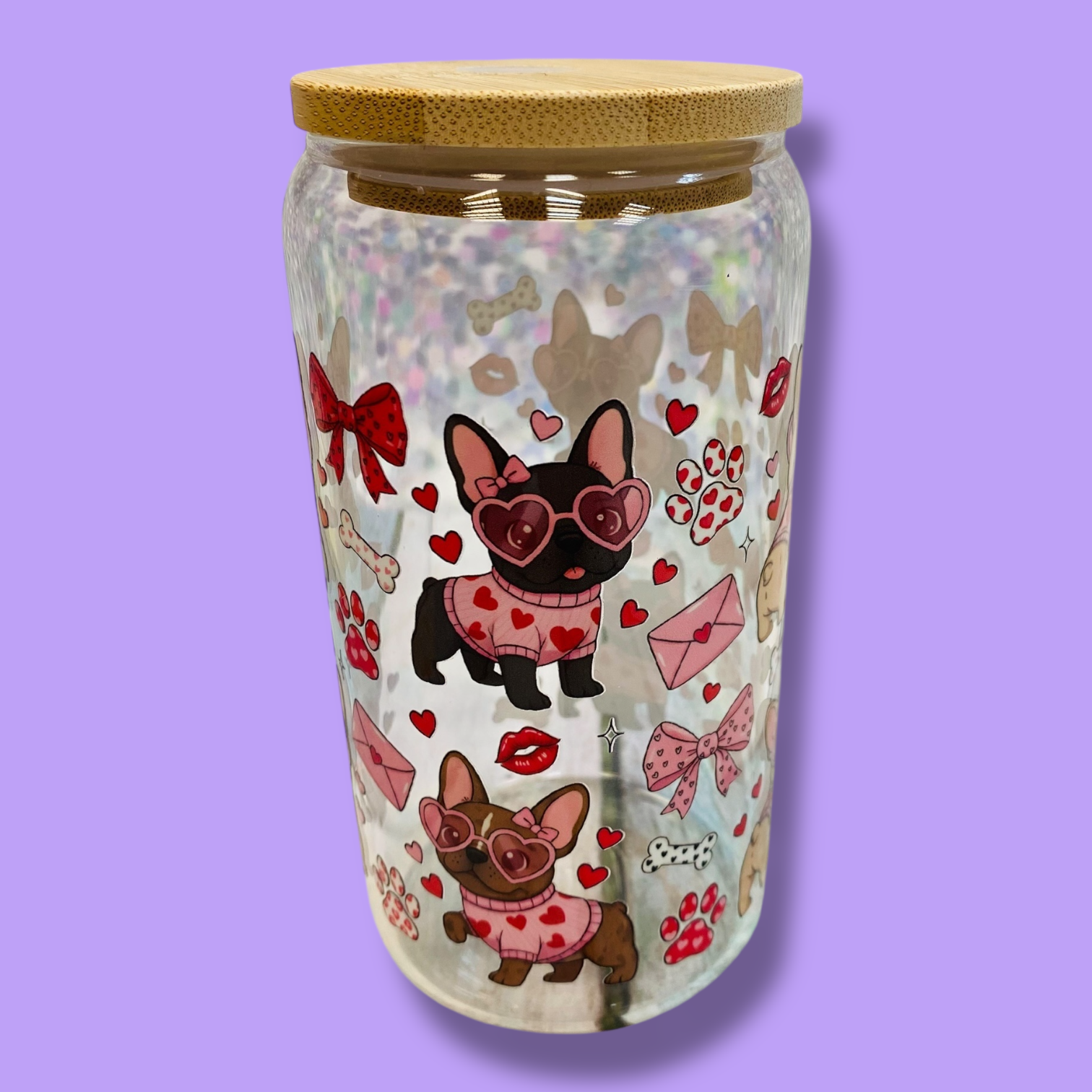 Trinkglas ca. 473ml Frenchies