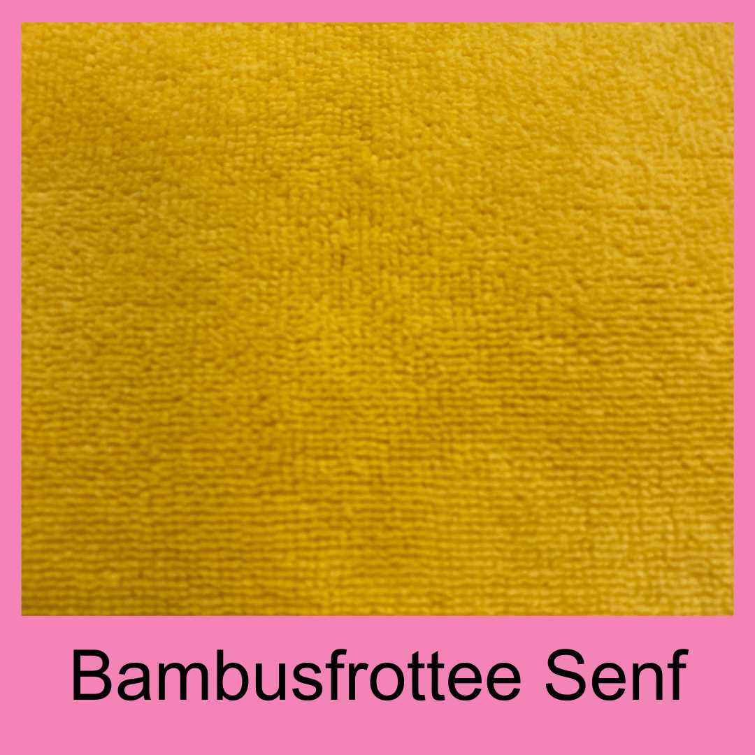 Bambus Frottee Senfgelb