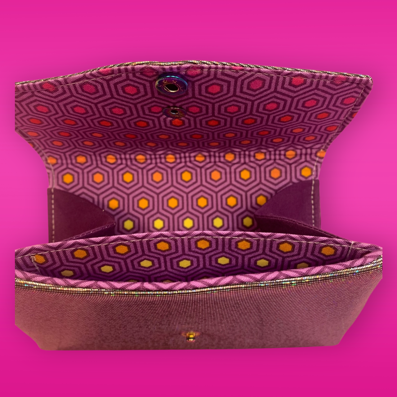 Geldbeutel CandyCane Glitzer