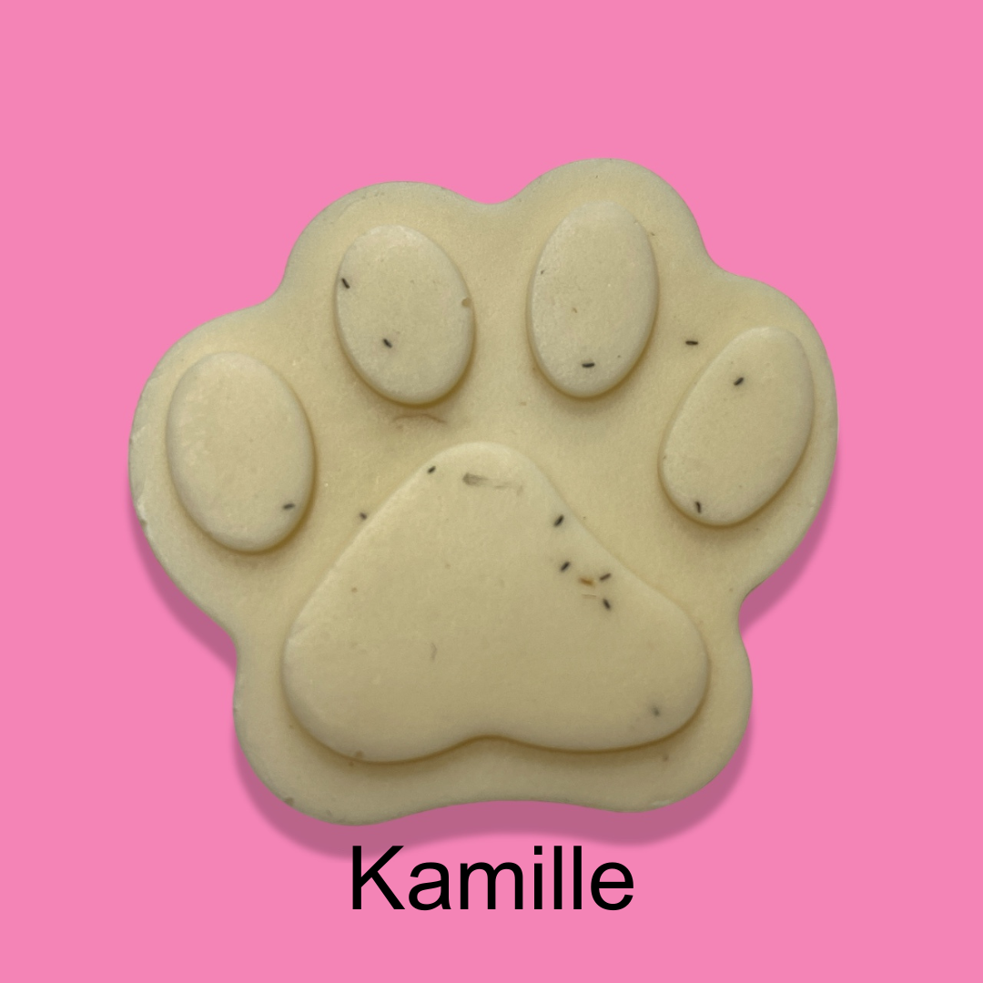 Kamille Hundeseife 25g mit getrockneter Kamille 