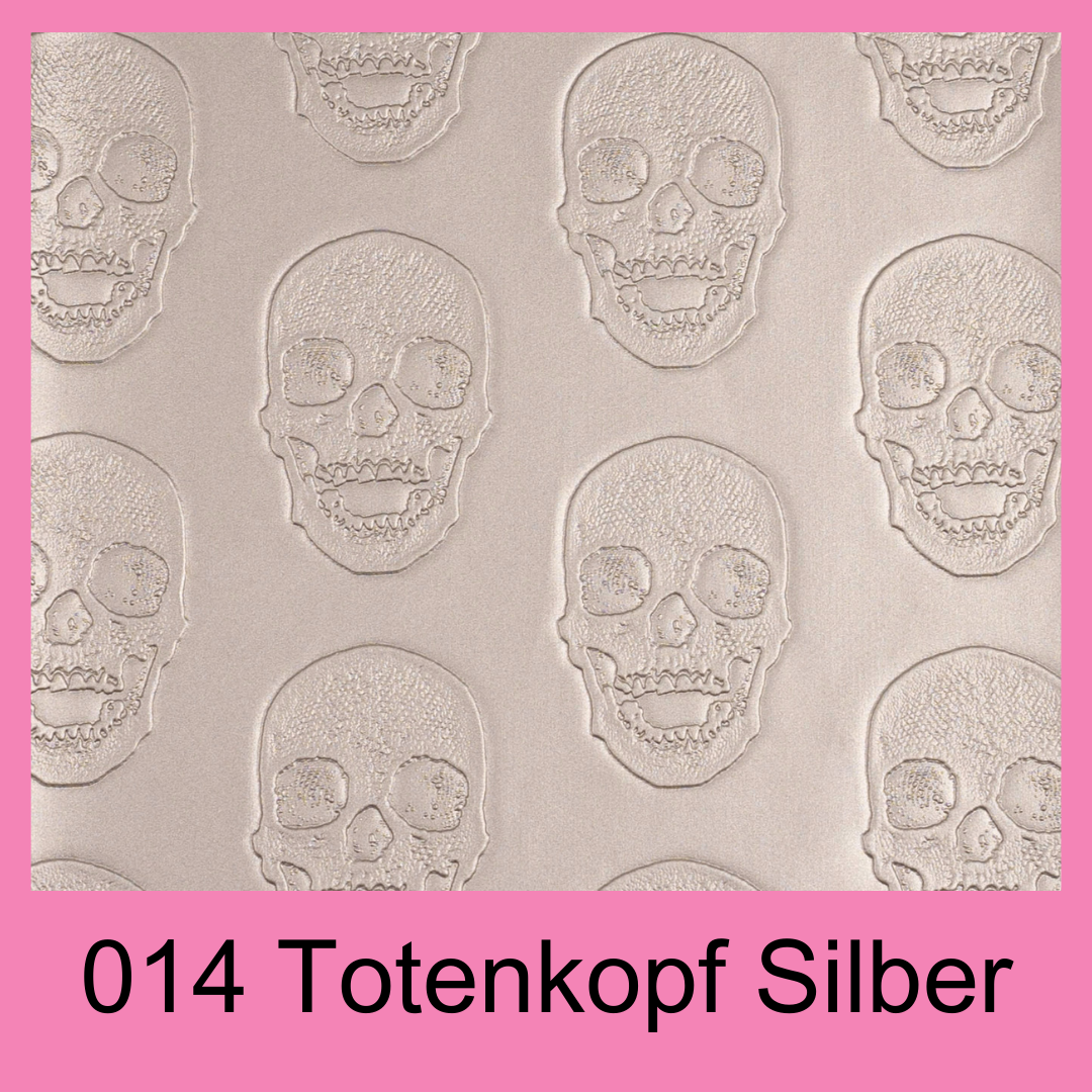 NotfallTaschi #014 Totenkopf Silber Oh Shit Kit