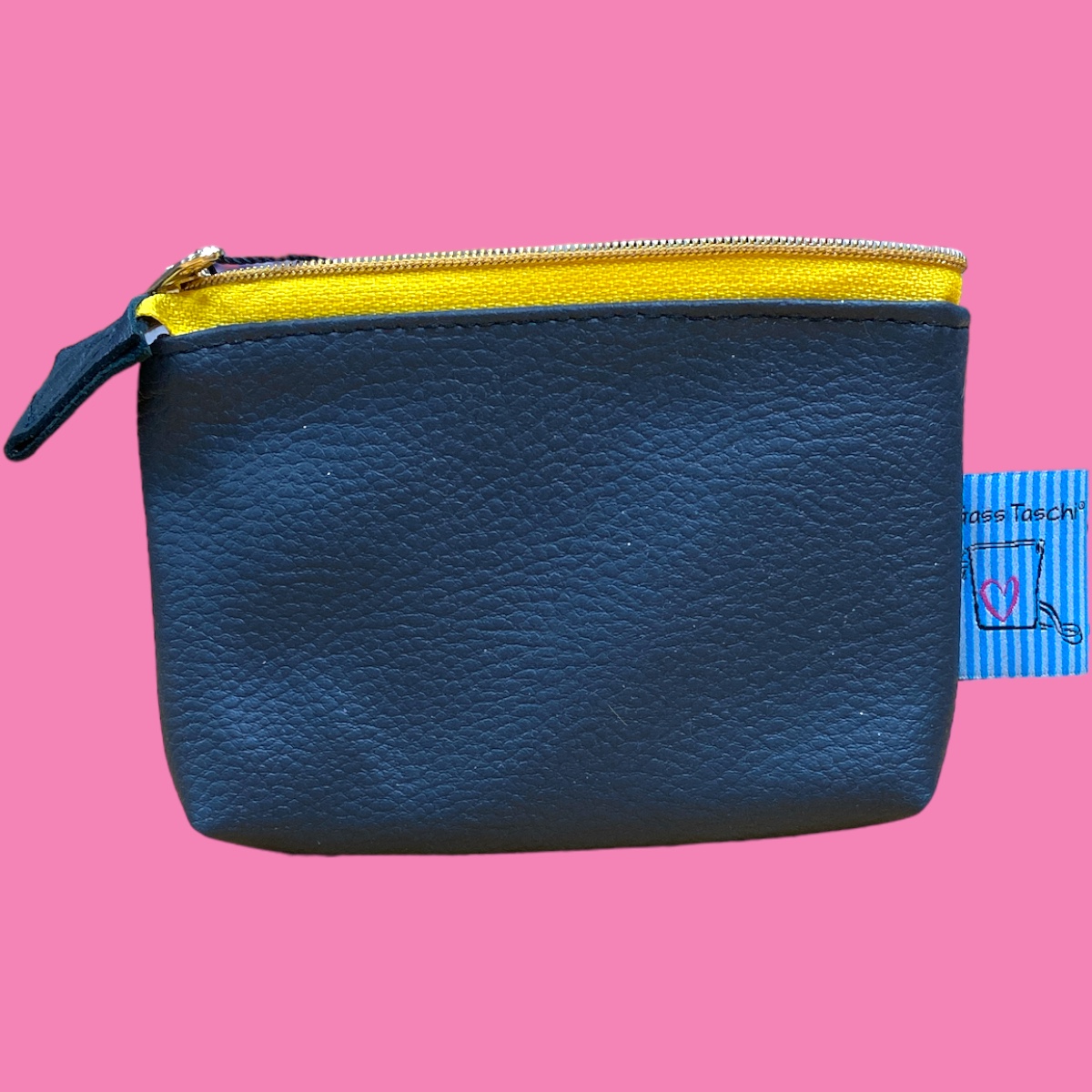 MiniGeldbeutel Sonderfarbe Dunkelgrau  