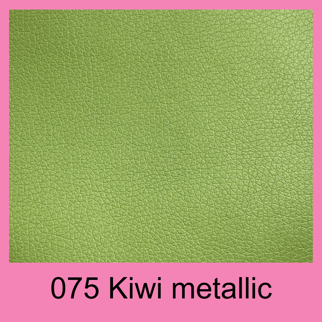 MiniFutterbeutel Karabiner + Druckknopf #075 Kiwi Metallic