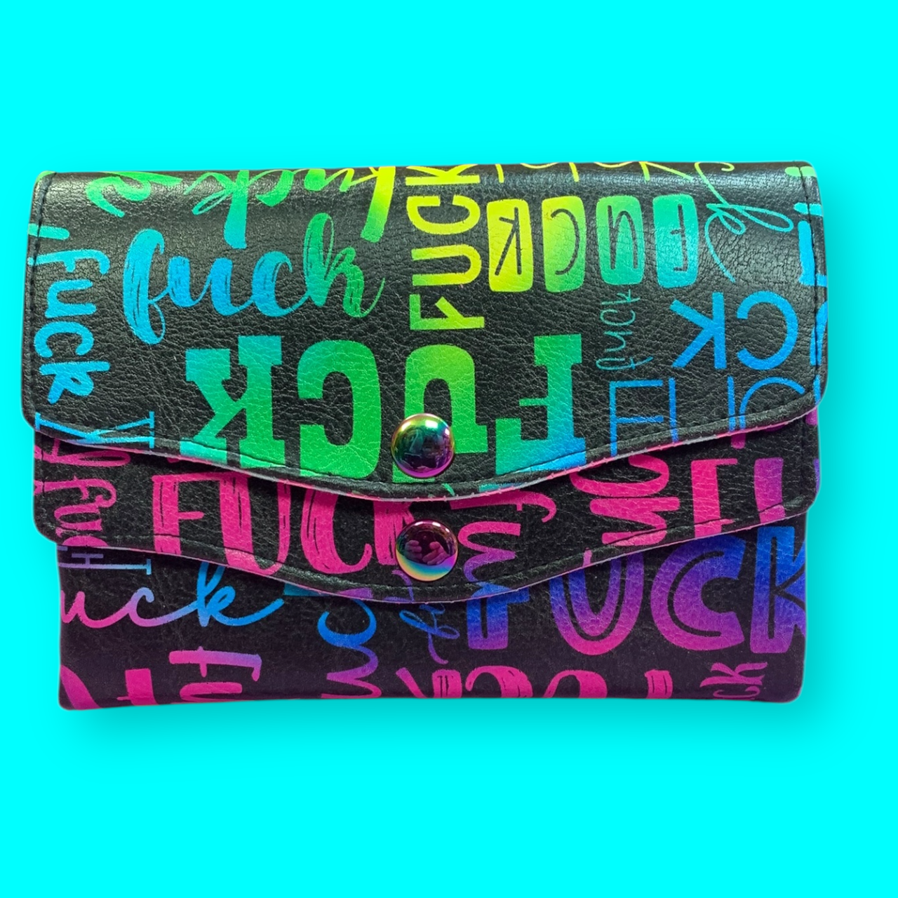 Geldbeutel CandyCane F*ck Regenbogen Geldbeutel CandyCane F*ck Regenbogen