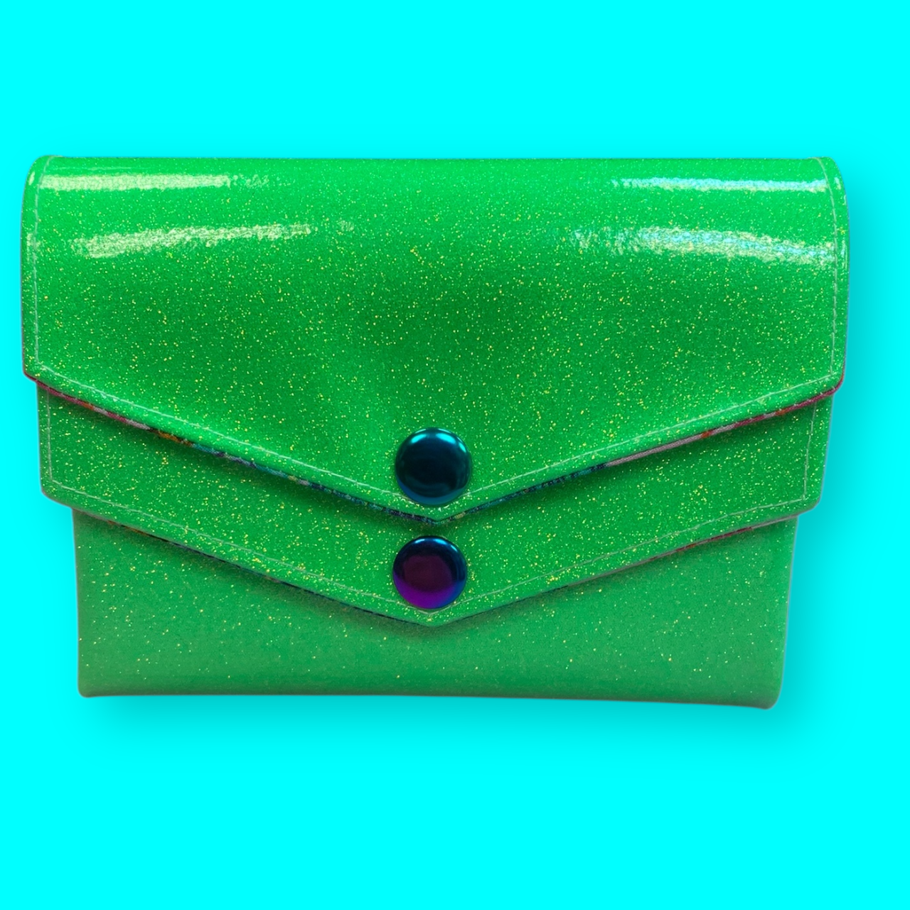 Geldbeutel CandyCane Vinyl neongrün