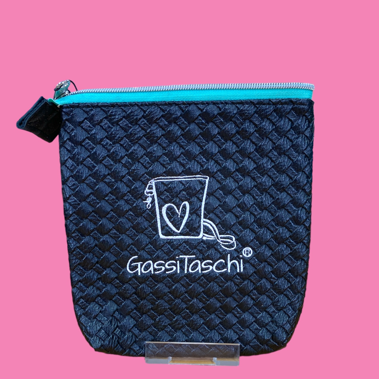 All-In GassiTaschi® #124 Schwarz Geflochten