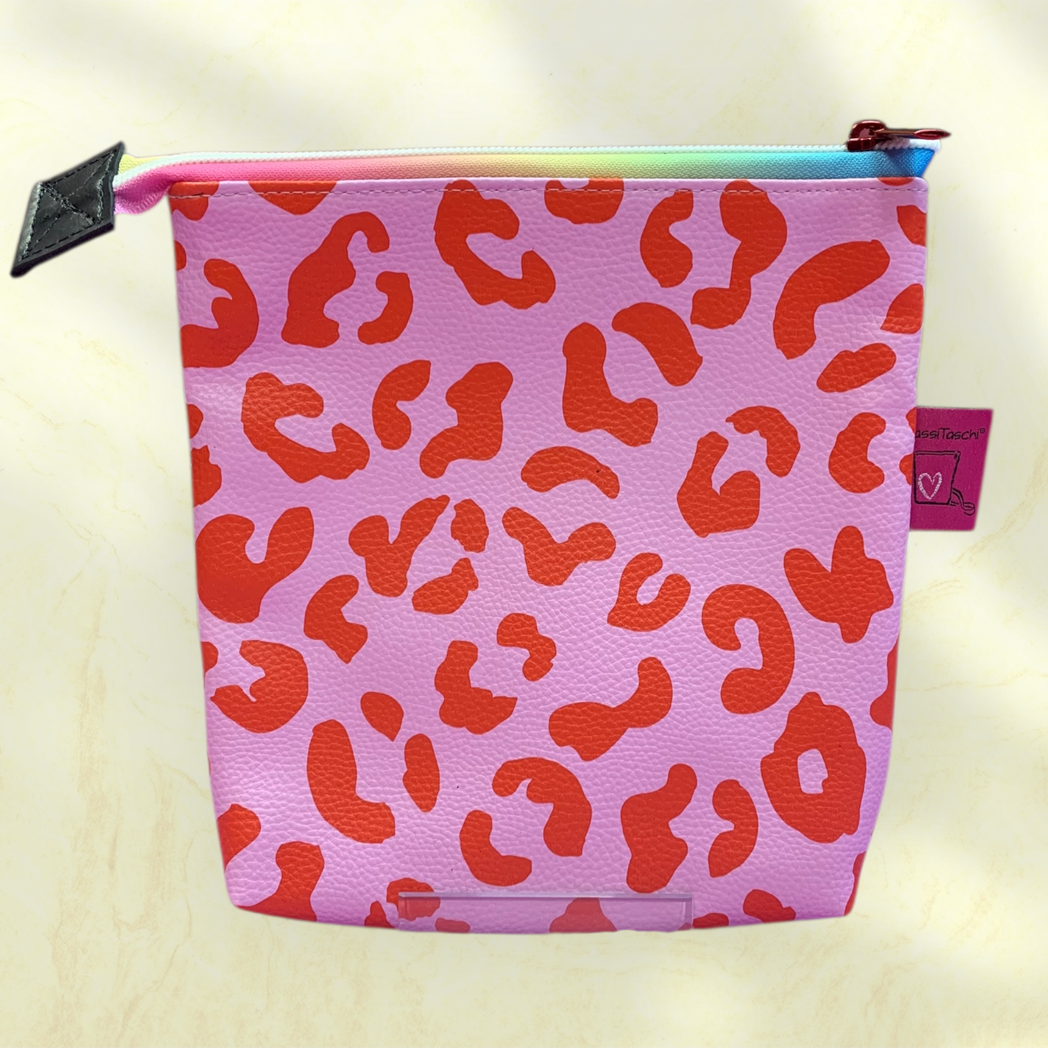 All-In GassiTaschi® #164 Leo rosa/rot