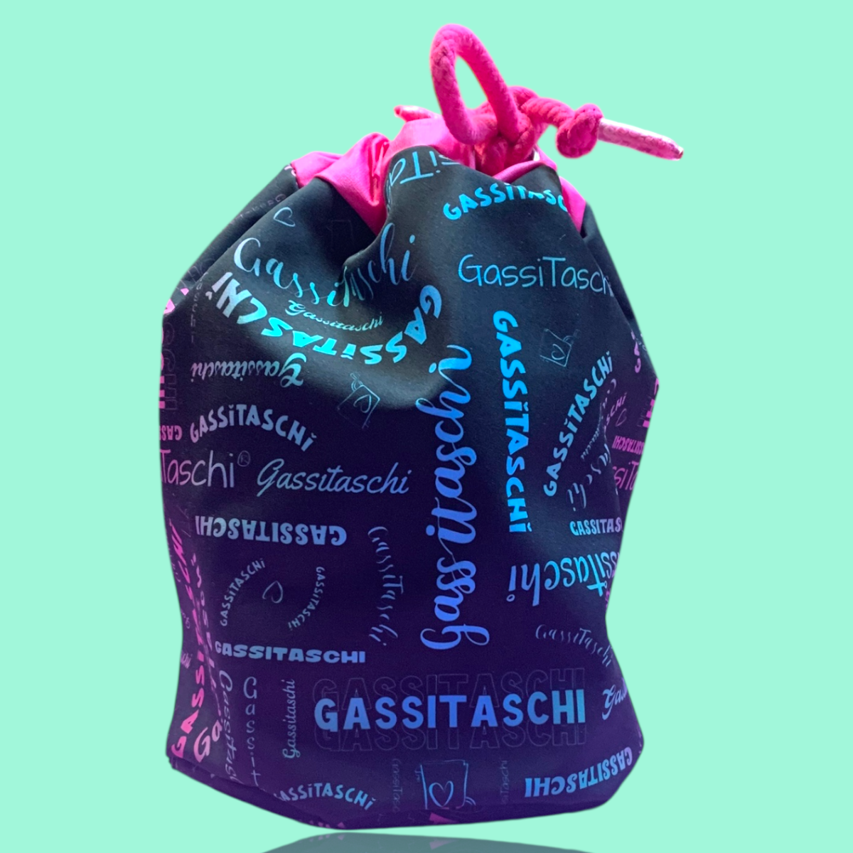 Reisebäg GassiTaschi Kordel pink