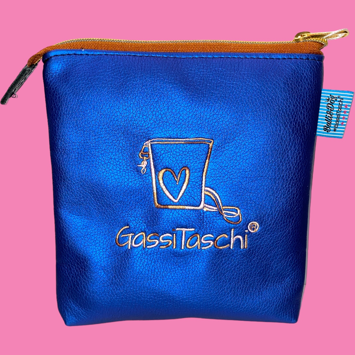 All-In GassiTaschi® #020 Blau metallic All-In GassiTaschi® #020 Blau metallic