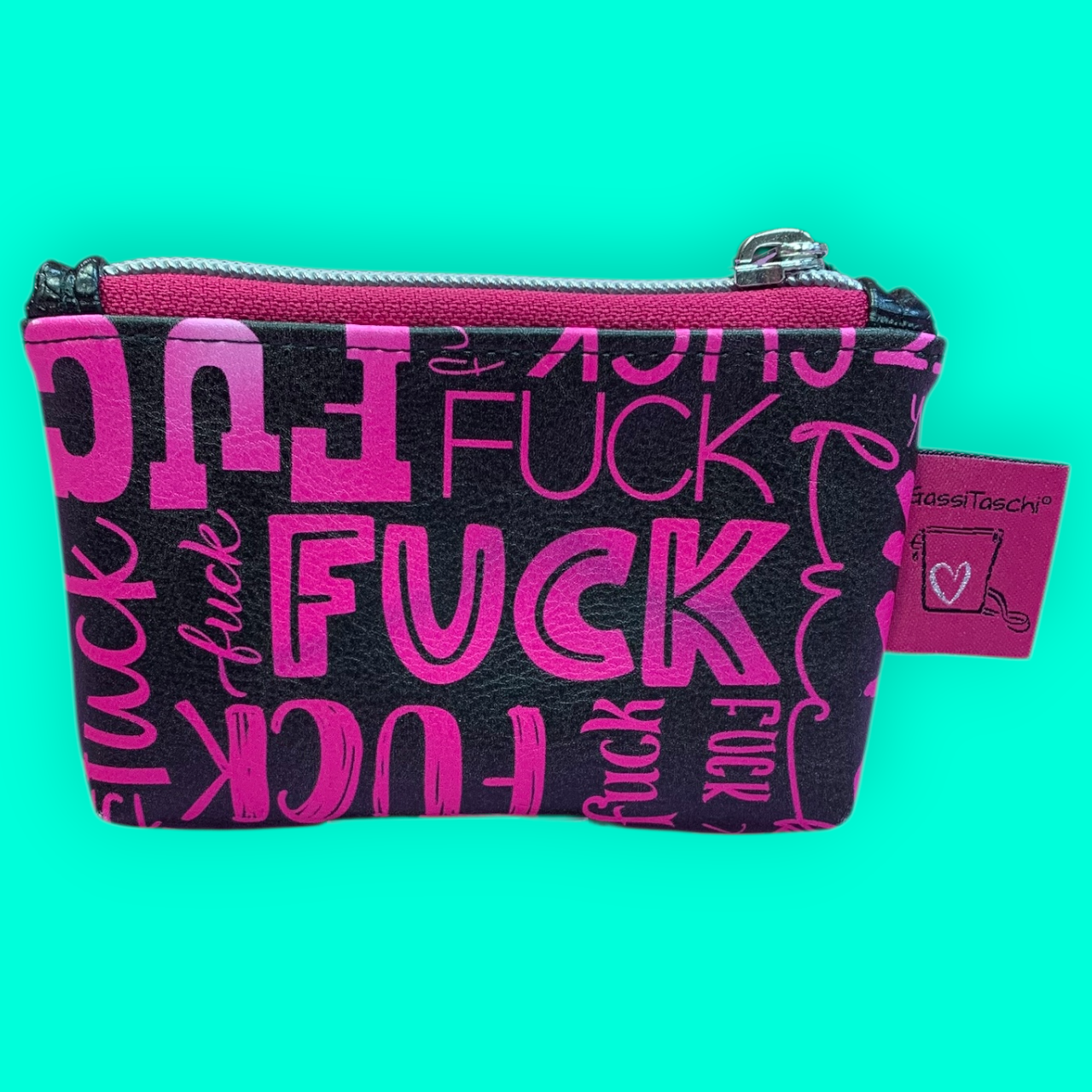 MiniGeldbeutel #159 F*ck rosa