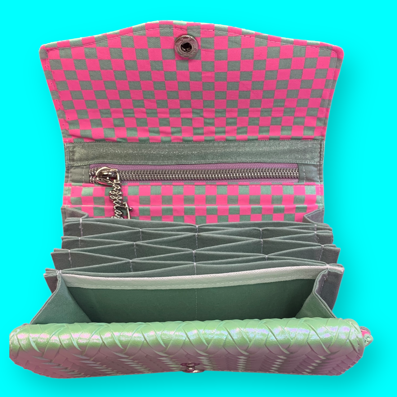 Geldbeutel CandyCane Zopf mint Geldbeutel CandyCane Zopf mint