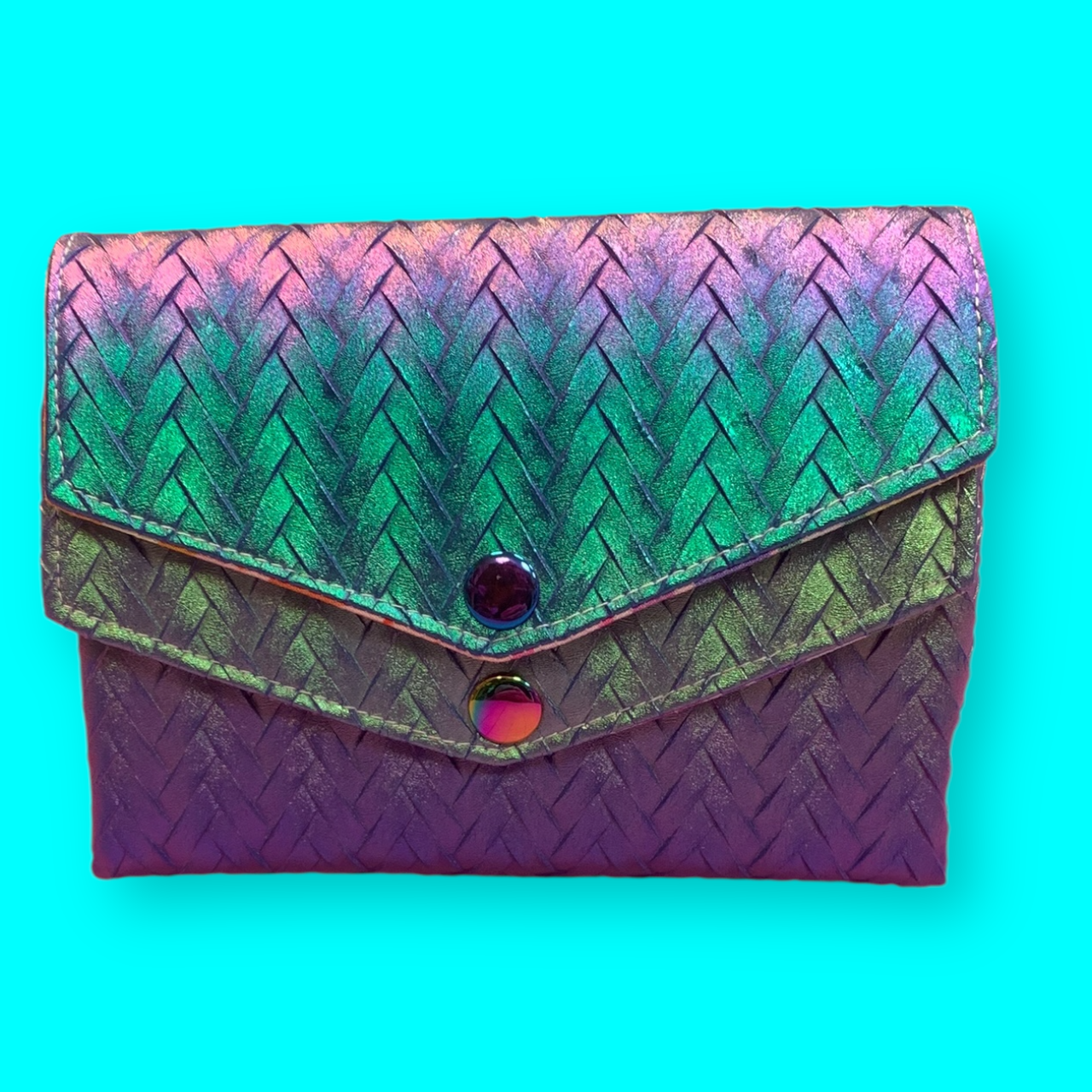 Geldbeutel CandyCane Zopf blau Geldbeutel CandyCane Zopf blau