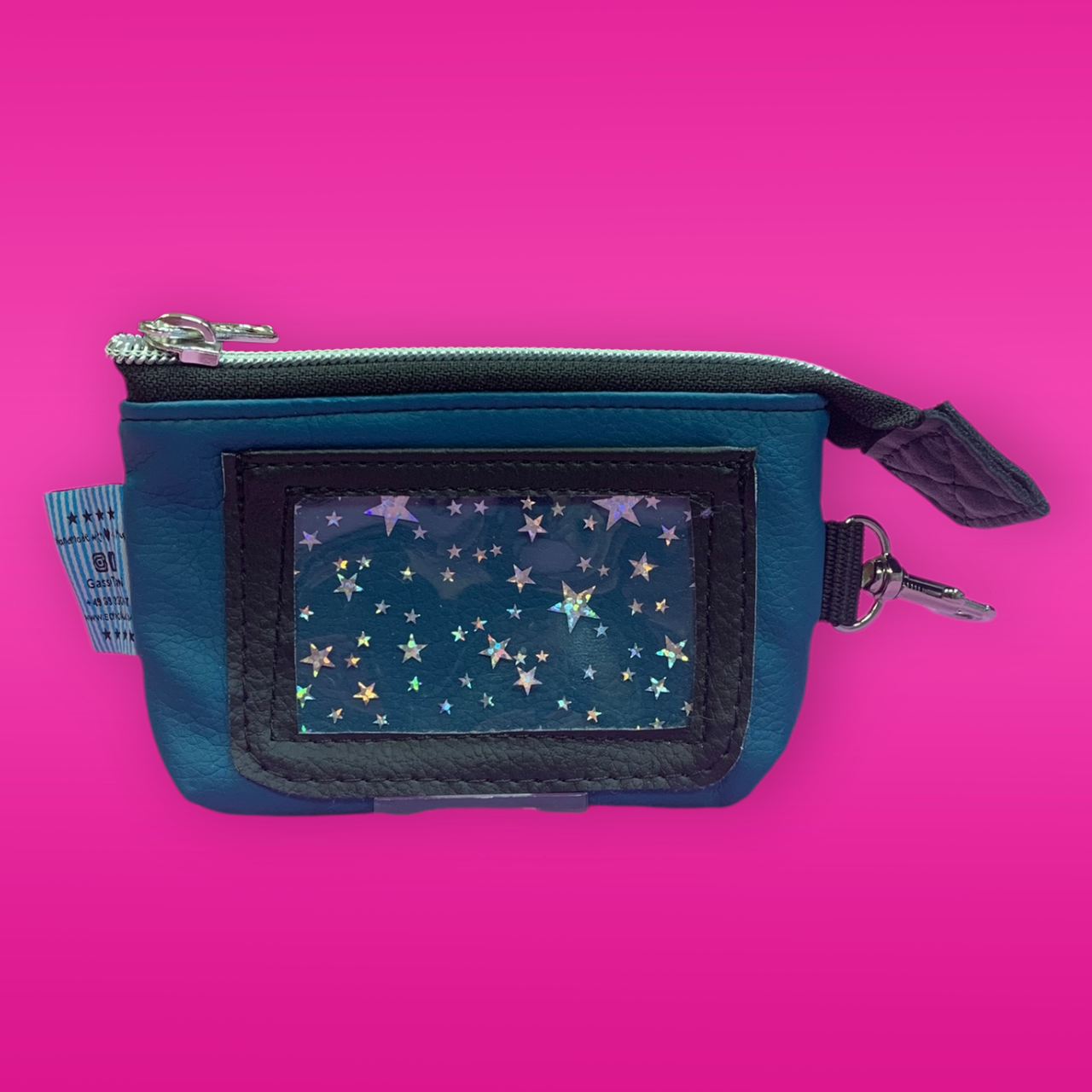 MiniGeldbeutel + Sichtf. + Kara. Skull