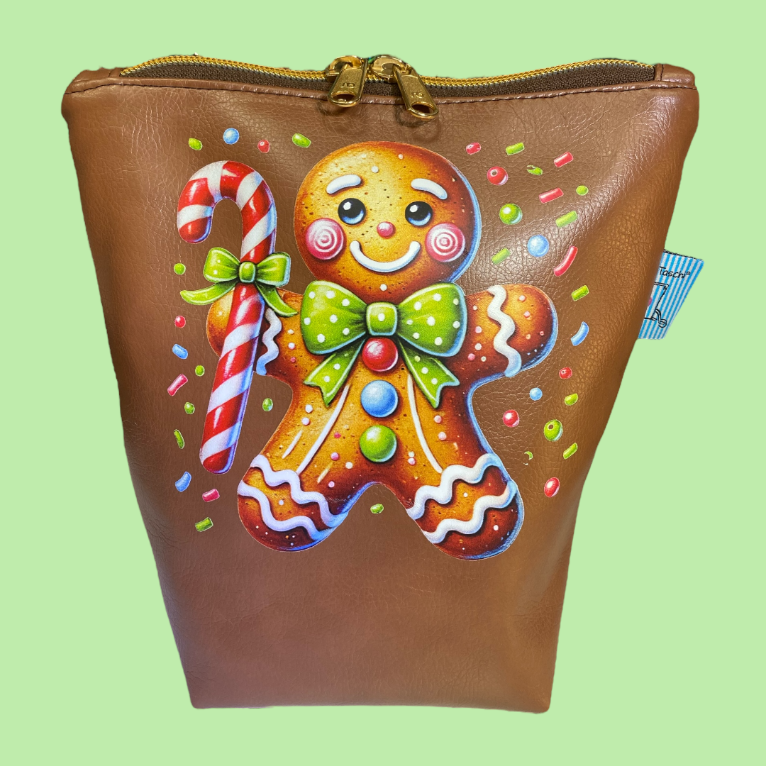 GassiTaschi® PLUS #114 Cognac Lebkuchenmann