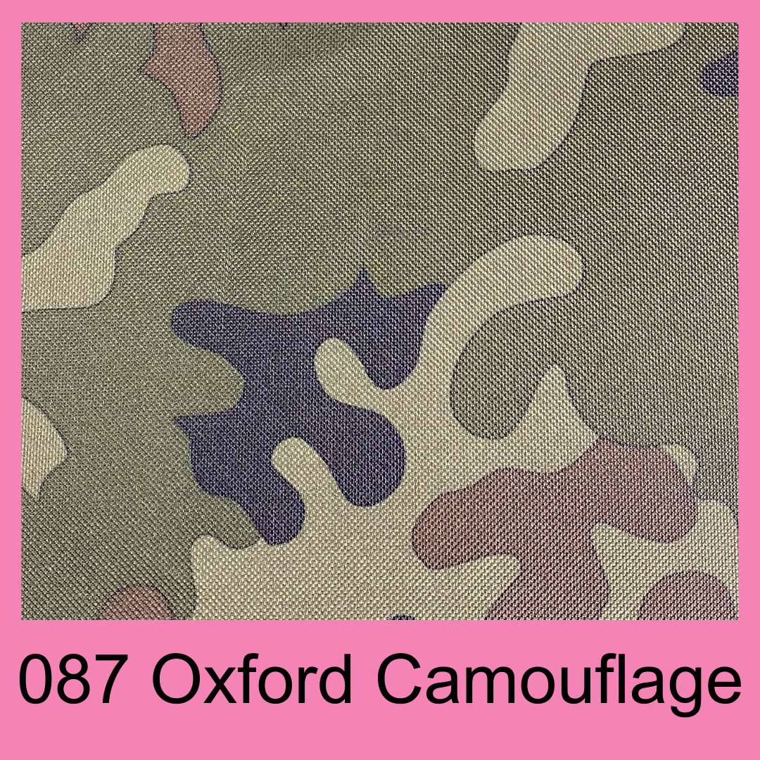 GassiTaschi® Weekender #087 Oxford Camouflage Skull mit Blumen