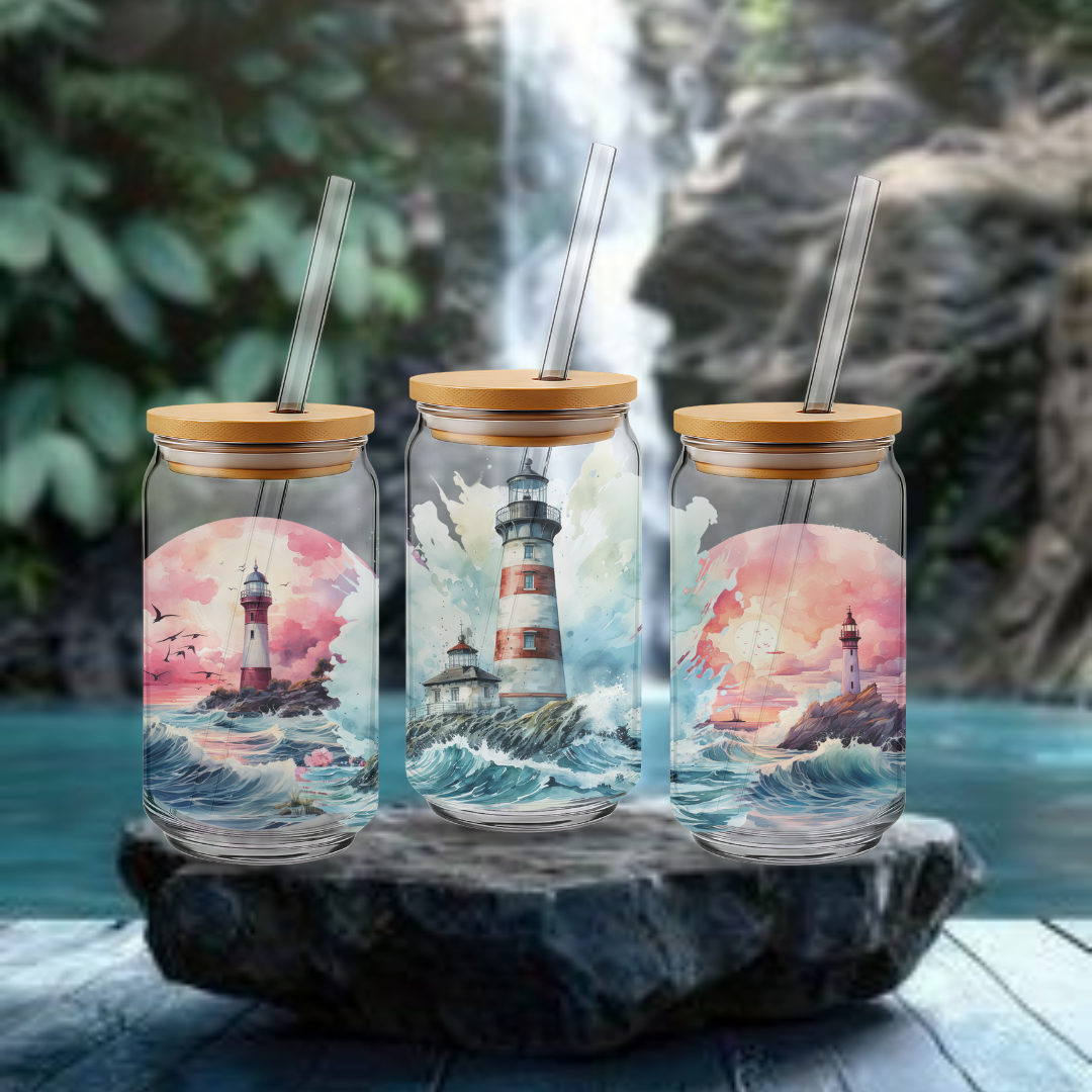 Trinkglas ca. 473ml Leuchtturm