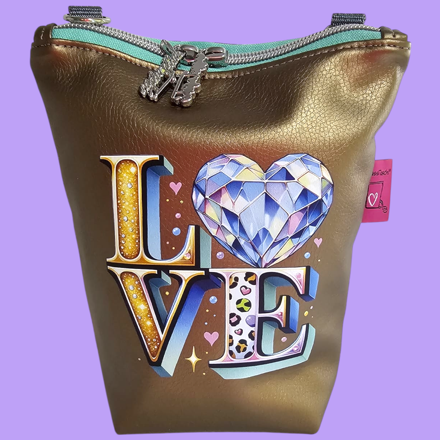 GassiTaschi® #011 Bronze metallic LOVE